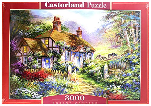 Castorland C 300402 Foresta Cottage Condividere Puzzle 3000 Pezzi 0 1