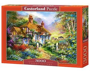 Castorland Puzzle 3000 Pezzi - Foresta Cottage Condividere