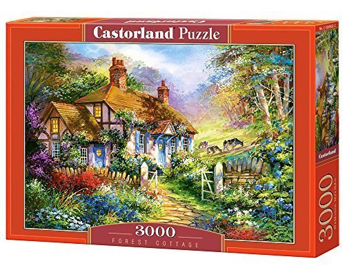 Castorland C 300402 Foresta Cottage Condividere Puzzle 3000 Pezzi 0