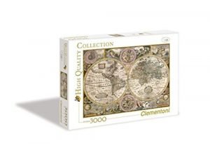Clementoni Mappa Antica High Quality Collection Puzzle 3000 Pezzi 33531 0