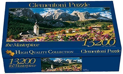 Clementoni Sellagruppe Dolomiti High Quality Collection Puzzle 13200 Pezzi 38007 0