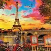 Educa Borras 3000 Sunset In Paris Puzzle Colore Vario 17675 0 0