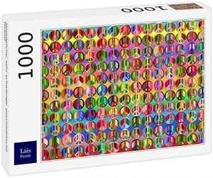 Lais Puzzle Impossibile Molto Difficile Colori Psichedelici 1000 Pezzi 0 1