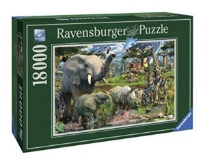 Ravensburger Puzzle da 18.000 pezzi - David Penfound "At the waterhole"
