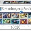 Ravensburger Italy Puzzle In Cartone Momenti Disney Memorabili 40000 Pezzi 680 X 192 Cm 17826 0