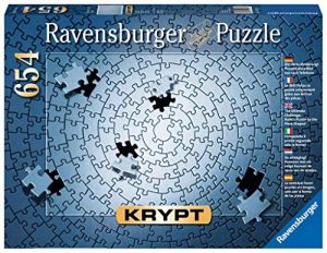 Ravensburger- Krypt Silver Puzzle 654 Pezzi