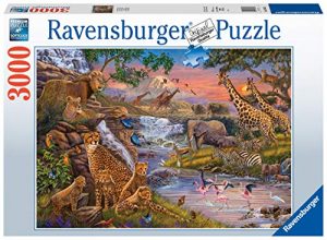 Ravensburger puzzle 3000 pz - il regno animale