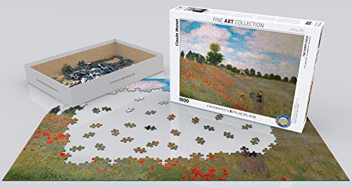 Eurographics Claude Monet Il Campo Di Papaveri Puzzle Pezzi Multicolore 0 1