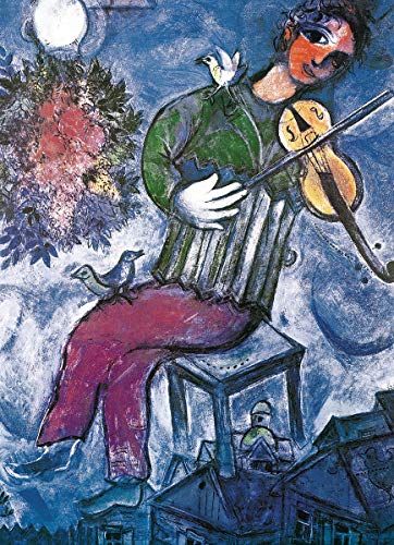Eurographics Marc Chagall Le Violoniste Bleu Puzzle Pezzi Multicolore 0 0