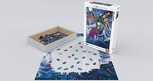Eurographics Marc Chagall Le Violoniste Bleu Puzzle Pezzi Multicolore 0 1