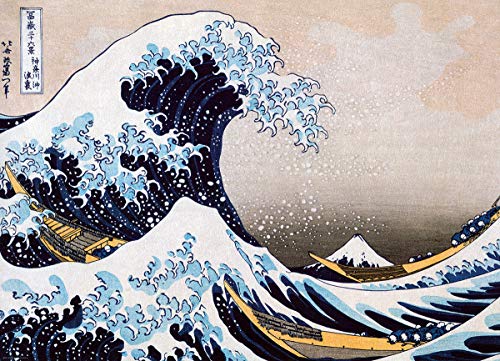 Eurographics 01545 Hokusai La Grande Onda Di Kanagawa Puzzle 1000 Pezzi 0 0