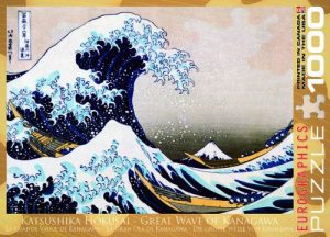 Eurographics 01545 Hokusai La Grande Onda Di Kanagawa Puzzle 1000 Pezzi 0 2