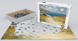 Eurographics Monet Chemin Dans Les Bles A Pourville Jigsaw Puzzle 1000 Pezzi 0 1