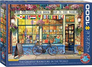 Puzzle 1000 pz World's Greatest Bookstore Eurographics