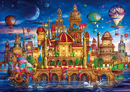 Clementoni Collection Downtown Puzzle Adulti 6000 Pezzi Made In Italy Multicolore 36529 0 0