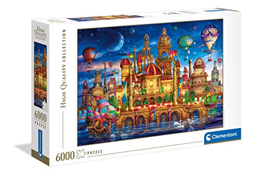 Clementoni Collection Downtown Puzzle Adulti 6000 Pezzi Made In Italy Multicolore 36529 0
