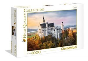 Clementoni Puzzle 6000 pezzi, castello di Neuschwanstein