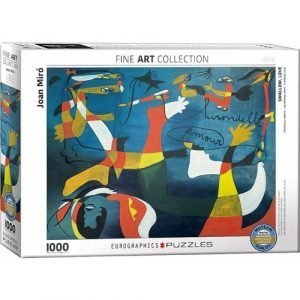 Joan Miro hirondelle amour - puzzle 1000 pezzi Eurographics